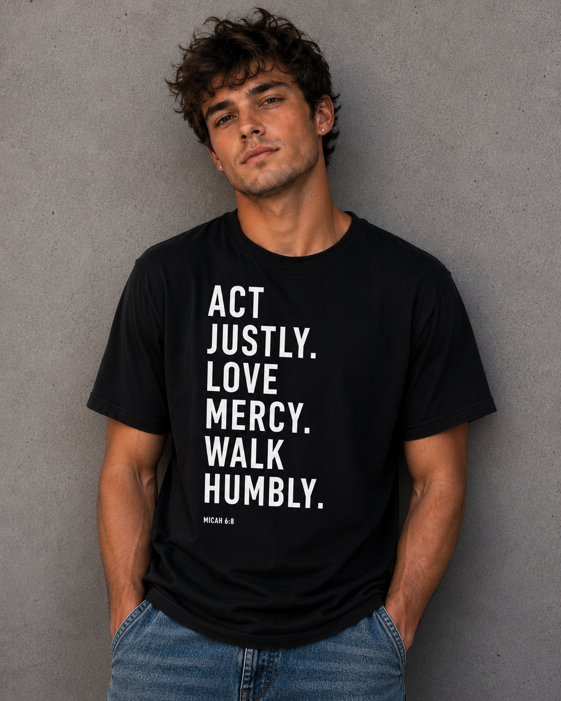 Act Justly Love Mercy Walk Humbly T-Shirt