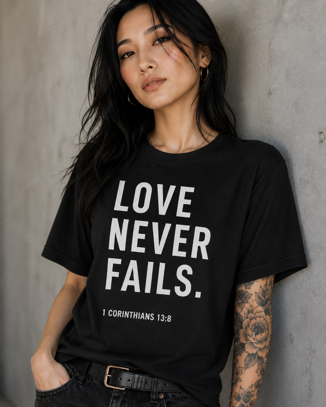 Love Never Fails T-Shirt