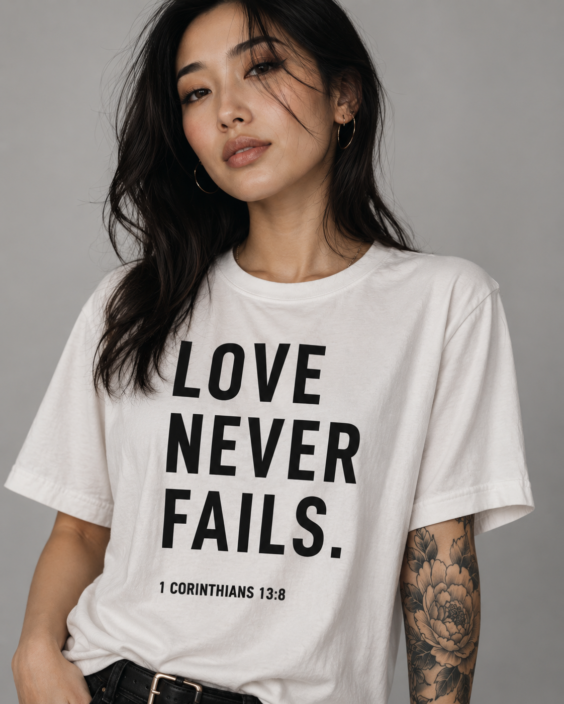 Love Never Fails T-Shirt