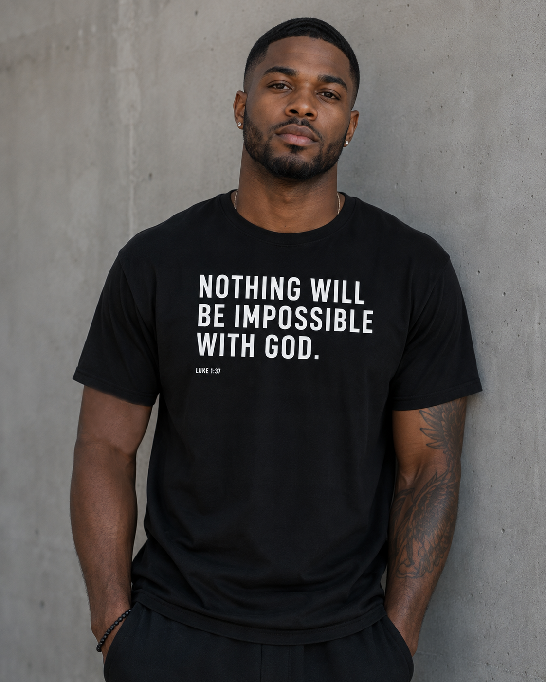 Nothing Will Be Impossible With God T-Shirt